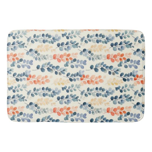 Multicolor Eucalyptus Botanical Badematte (Vorderseite)