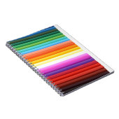 Multicolor Fabric Falten Abstrakt Notizblock (Rechte Seite)