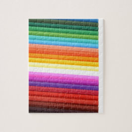 Multicolor Fabric Falten Abstrakt Puzzle