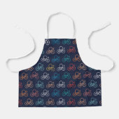 Multicolor-Fahrradmuster Schürze (Vorderseite)