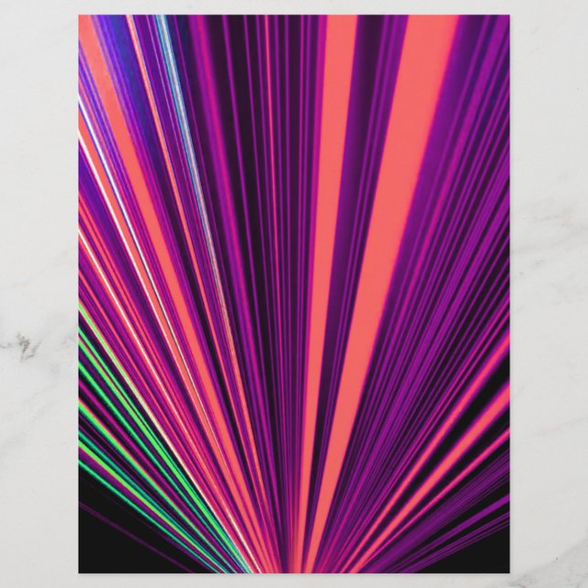Multicolor Fan von Laser Lights Pink, Lila, grün (Vorderseite)