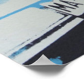 Multicolor fender poster (Ecke)