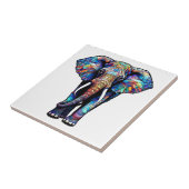 Multicolor-Festgläser-Elephant 3 Fliese (Seite)