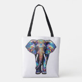 Multicolor-Festgläser-Elephant 3 Tasche (Rückseite)