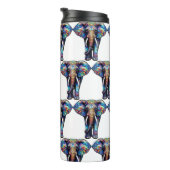 Multicolor-Festgläser-Elephant 3 Thermosbecher (Nach rechts gedreht)
