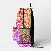 Multicolor filigree bedruckter rucksack (Rechts)
