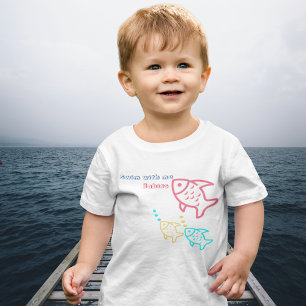 Multicolor Fish T - Shirt