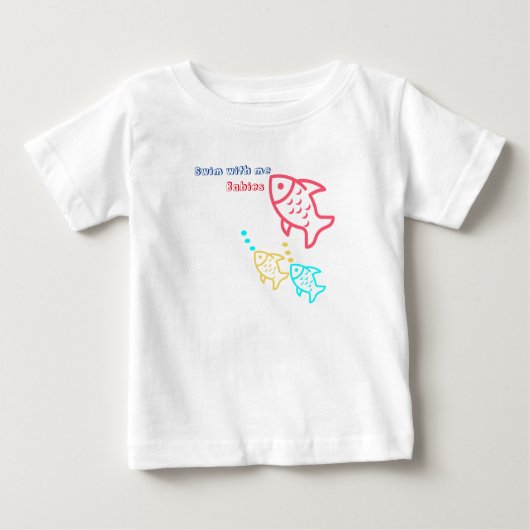 Multicolor Fish T - Shirt (Vorderseite)