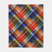 Multicolor Flannel Kariert Tartan Muster Fleecedecke (Vorderseite)