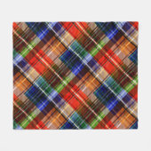 Multicolor Flannel Kariert Tartan Muster Fleecedecke (Vorderseite (Horizontal))