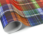 Multicolor Flannel Kariert Tartan Muster Geschenkpapier (Rolleneckpunkt)