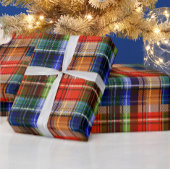 Multicolor Flannel Kariert Tartan Muster Geschenkpapier
