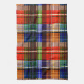 Multicolor Flannel Kariert Tartan Muster Geschirrtuch (Vertikal)