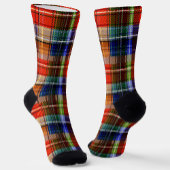 Multicolor Flannel Kariert Tartan Muster Socken