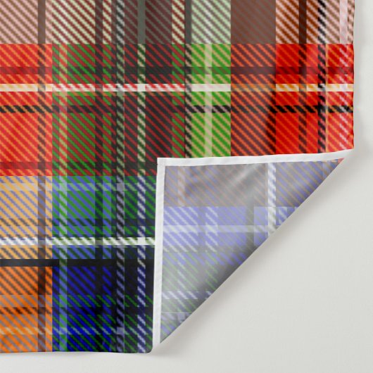 Multicolor Flannel Kariert Tartan Muster Stoff
