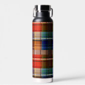 Multicolor Flannel Kariert Tartan Muster Trinkflasche (Vorne)