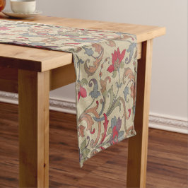 Multicolor Floral Damask Table Runner Kurzer Tischläufer