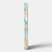 Multicolor Floral Doodle Muster Case-Mate iPhone Hülle (Rückseite / Links)