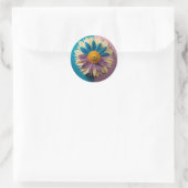 Multicolor Floral Sticker Art (Tasche)