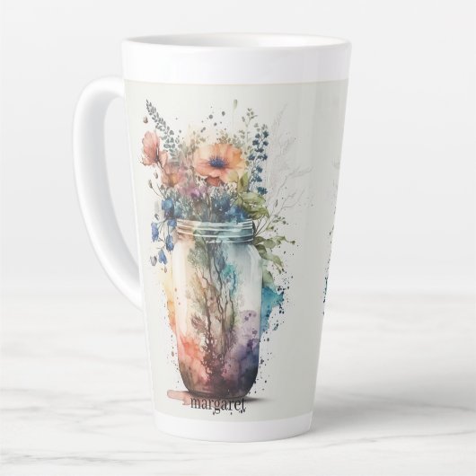 Multicolor Florals #6 Milchtasse (Linke Ecke)