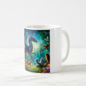 Multicolor Flying Dragon Kaffeetasse (VorderseiteRechts)