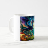 Multicolor Flying Dragon Kaffeetasse (Vorderseite Links)