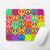 Multicolor-Frieden Mousepad (Mit Mouse)