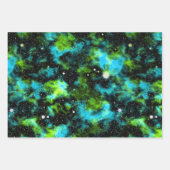 Multicolor Galaxy Geschenkpapier Set (Vorderseite 2)