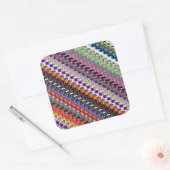 Multicolor Gamer Video Game Cat Pattern Sticker (Umschlag)