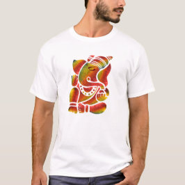 Multicolor Ganesha Painting T-Shirt