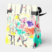 Multicolor-Gastgeschenk Geschenkschachtel (Rückseite)