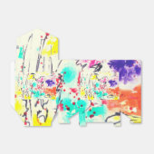 Multicolor-Gastgeschenk Geschenkschachtel (Ungefaltet)