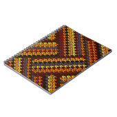 Multicolor-gegossenes, nahtloses Muster Notizblock (Linke Seite)