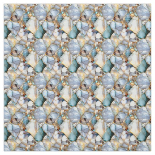 Multicolor Gemstones Stoff (Muster)