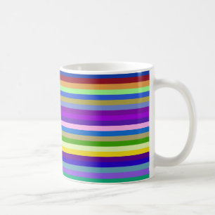 multicolor geometric design kaffeetasse