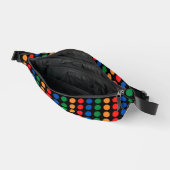 Multicolor Geometric Fanny Pack Bauchtasche (Offen)