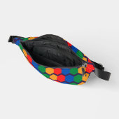 Multicolor Geometric Fanny Pack Bauchtasche (Offen)