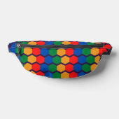 Multicolor Geometric Fanny Pack Bauchtasche (Ablage )