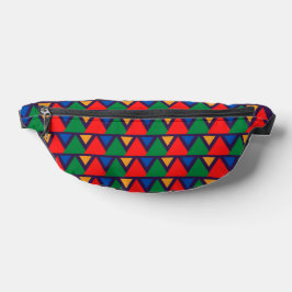Multicolor Geometric Fanny Pack Bauchtasche