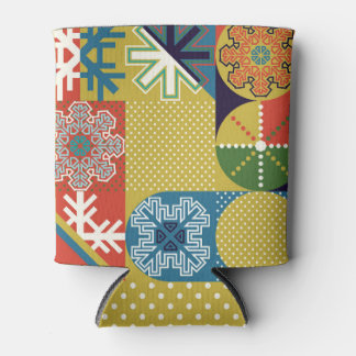 Multicolor Geometrie: Hintergrund der lokalen Schn Dosenkühler