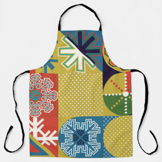 Multicolor Geometrie: Hintergrund der lokalen Schn Schürze