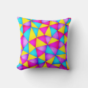 Multicolor geometrische Formen Drehkissen Kissen