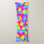 Multicolor geometrische Formen Kissen (Vorderseite Vertikal)