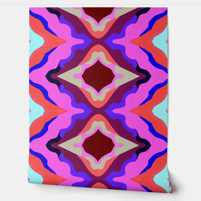 Multicolor geometrisches Muster "Ratti_Creative_Ar Tapete (Abrollen)