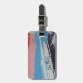 Multicolor Gepäckanhänger (Vorderseite vertikal)