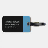 Multicolor Gepäckanhänger (Rückseite horizontal)