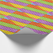 Multicolor-Gepunktet-Band Geschenkpapier (Ecke)
