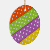 Multicolor-Gepunktet-Band Keramikornament (Rechts)