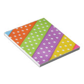 Multicolor-Gepunktet-Band Notizblock (angewinkelt)