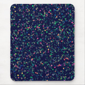 Multicolor Glitzer Confetti Mousepad